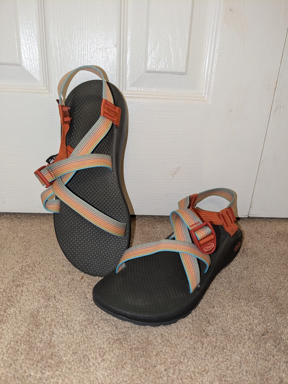 Chaco Orange Light Blue